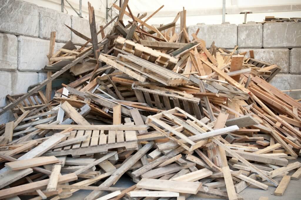 Recyclable wood waste